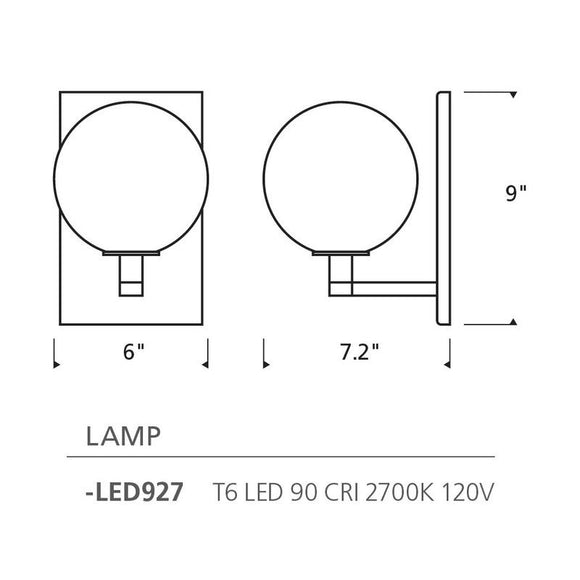 Sean Lavin Sedona Wall Light