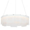 Sean Lavin Stratos Chandelier  option Frost / Satin Nickel