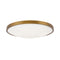 Sean Lavin Vance Flush Mount  option Aged Brass