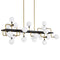 Sean Lavin Viaggio Linear Suspension  option Opal / Brass