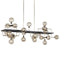 Sean Lavin Viaggio Linear Suspension  option Smoke / Polished Nickel