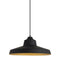 Zevo Pendant Light  option Black Exterior / Gold Interior