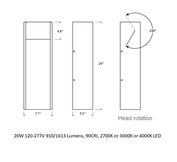 Sean Lavin Zur Outdoor Wall Light