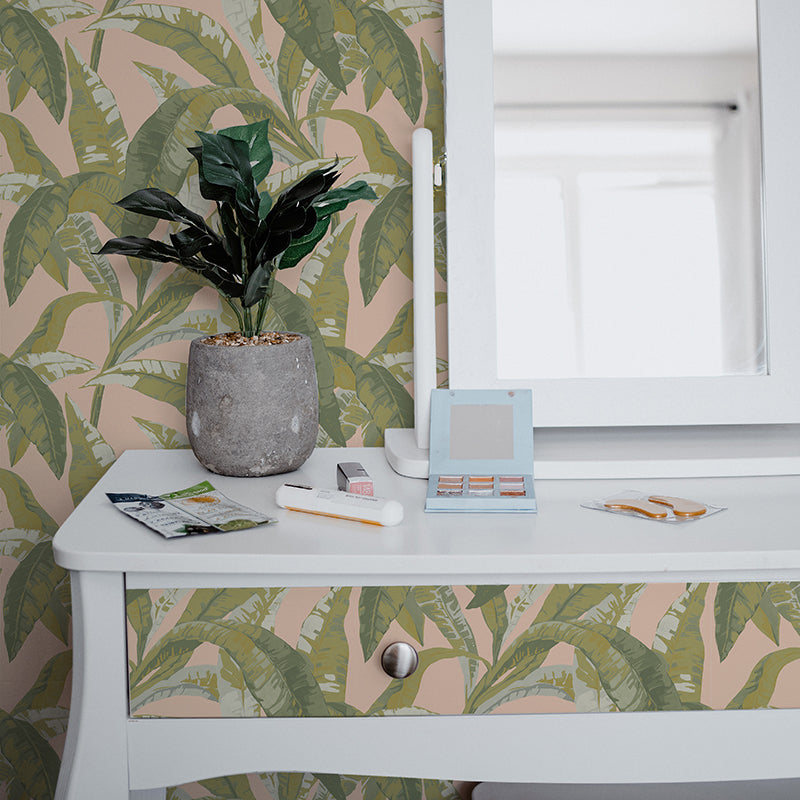 Banana Leaf Peel and Stick Wallpaper