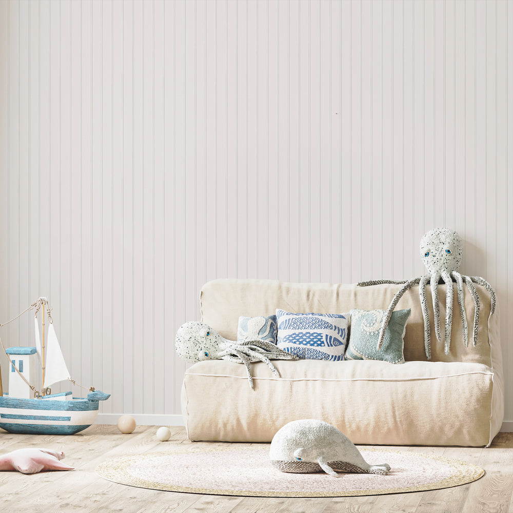 Beadboard Peel and Stick Wallpaper