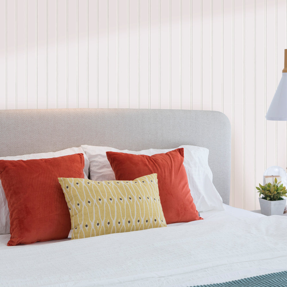 Beadboard Peel and Stick Wallpaper