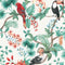 Birds of Paradise Wallpaper  option Coconut Cream