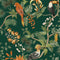 Birds of Paradise Wallpaper  option Rainforest Green