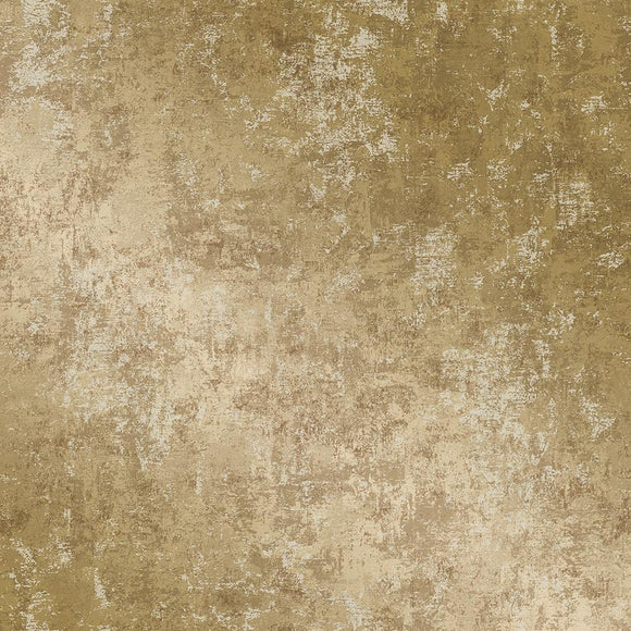 Distressed Gold Leaf 5.5 yds. Wallpaper Sample Swatch