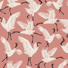 Family of Cranes Wallpaper Sample Swatch