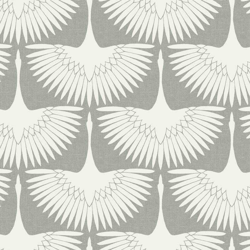 Feather Flock Peel and Stick Wallpaper Sample Swatch