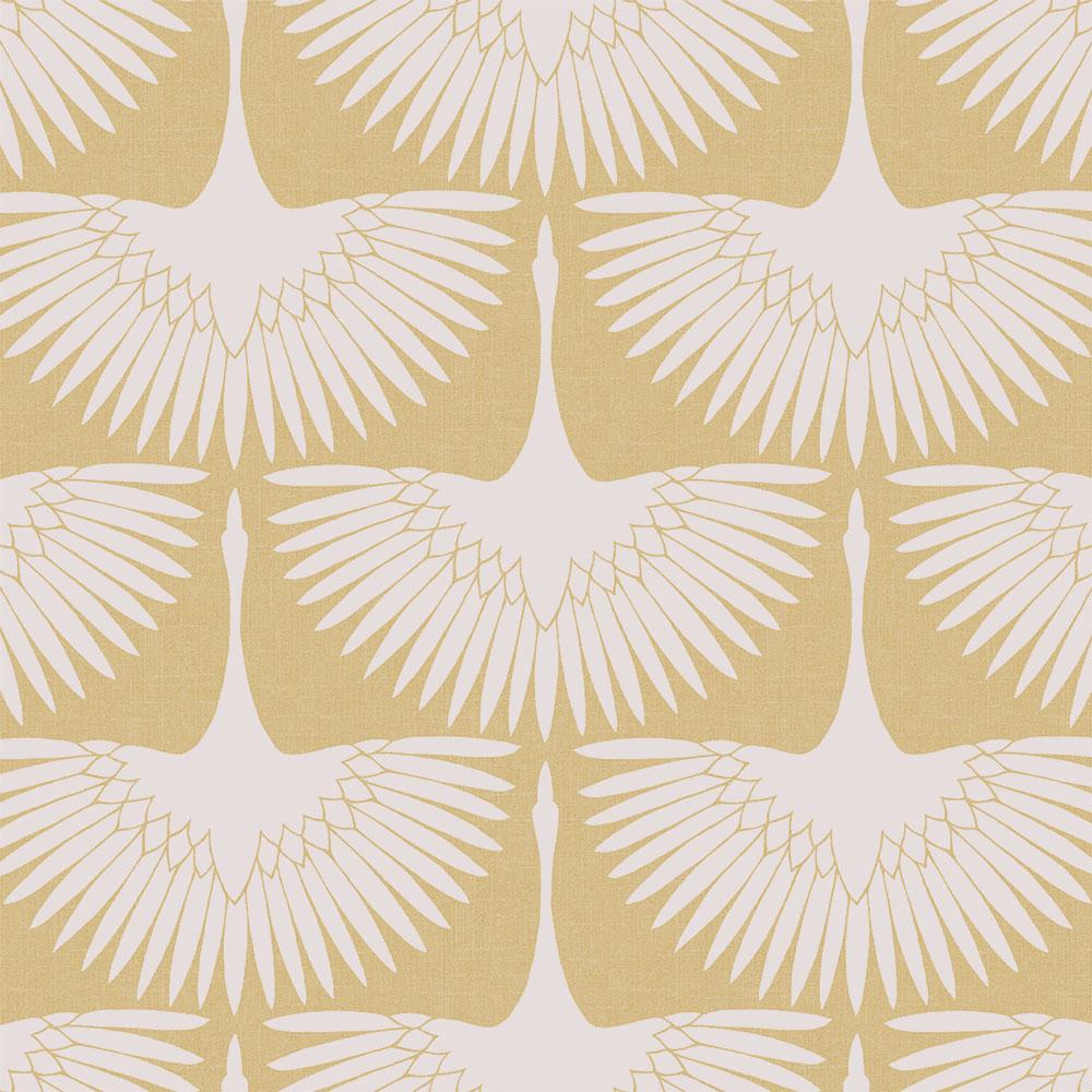 Feather Flock Peel and Stick Wallpaper Sample Swatch