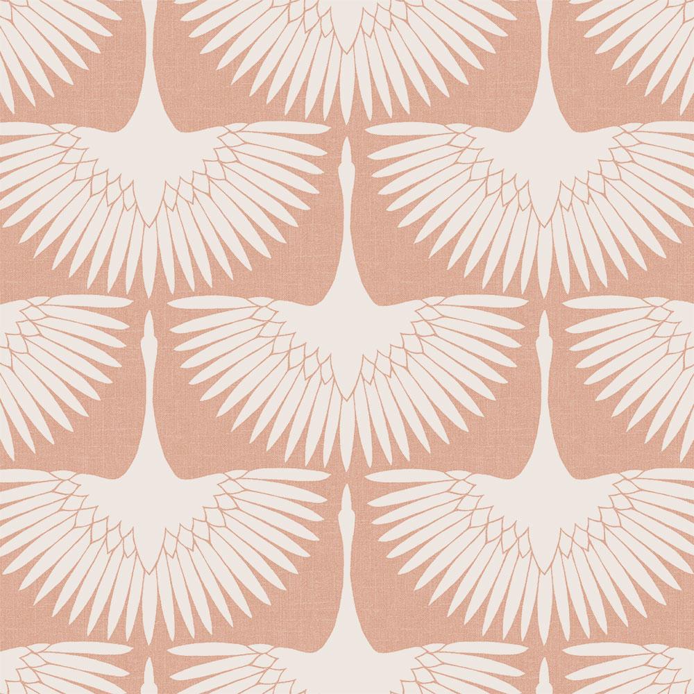 Feather Flock Peel and Stick Wallpaper Sample Swatch