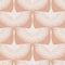 Feather Flock Removable Wallpaper Sample Swatch  option Sahara Blush Sample