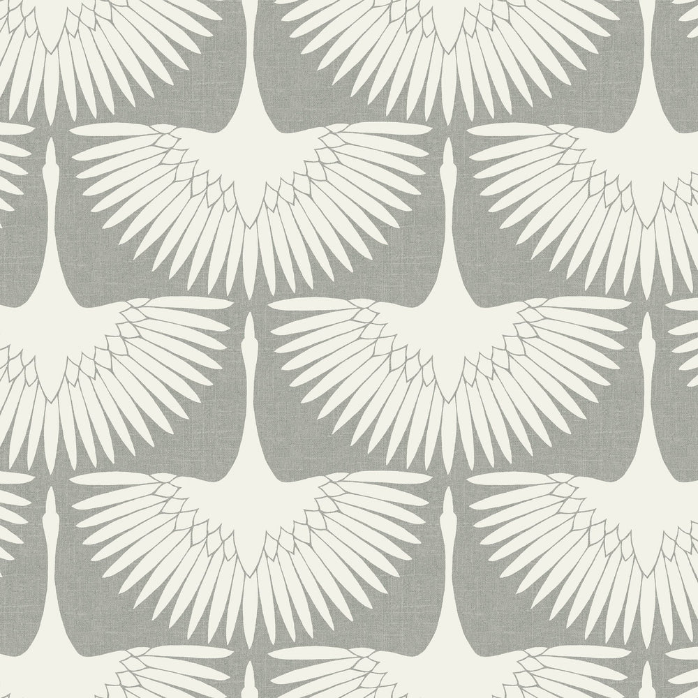 Feather Flock Peel and Stick Wallpaper Sample Swatch