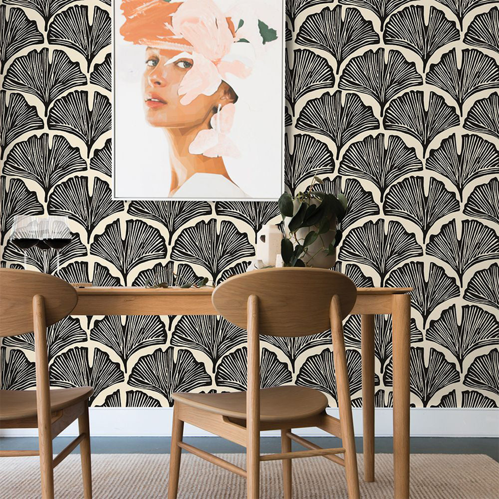 Feather Palm Peel and Stick Wallpaper