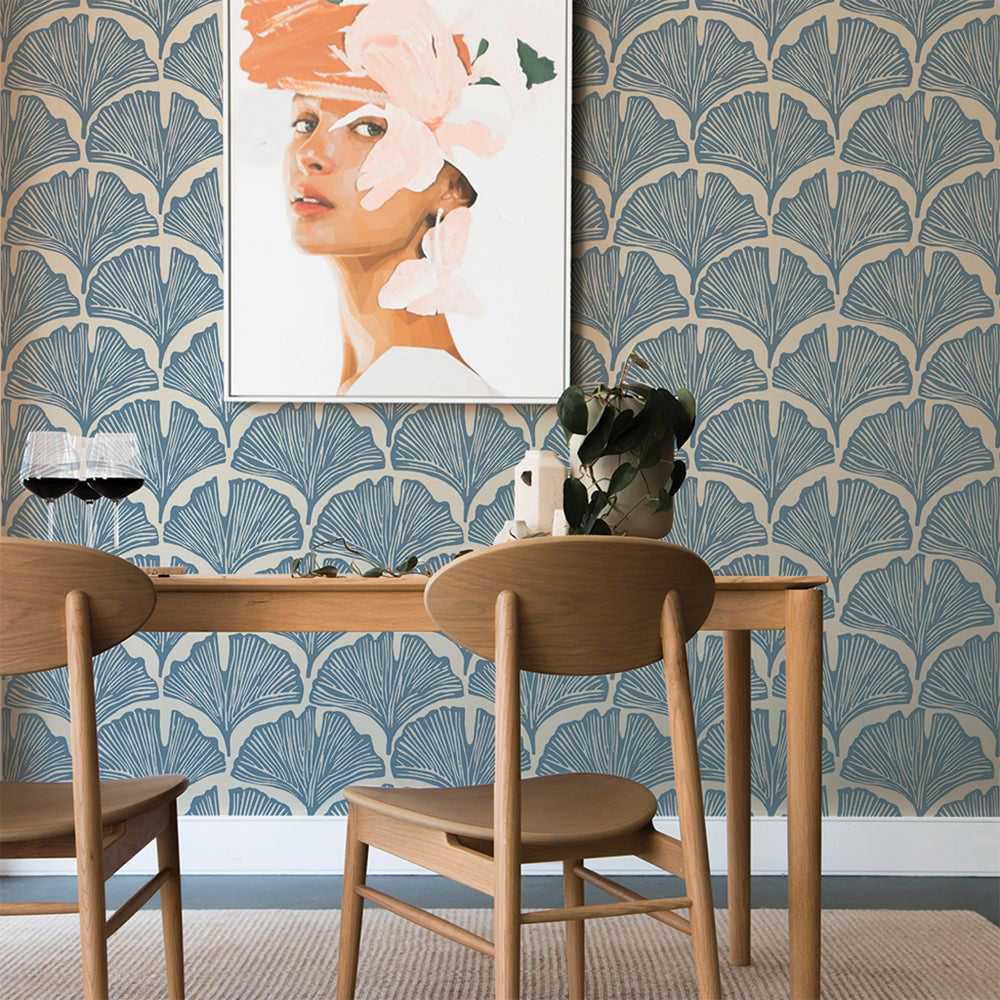 Feather Palm Peel and Stick Wallpaper