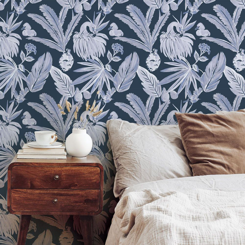 Flamingos Salinas Peel and Stick Wallpaper