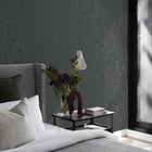 Homestead Floral Metallic Wallpaper