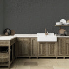 Homestead Floral Metallic Wallpaper