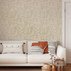 Homestead Floral Metallic Wallpaper