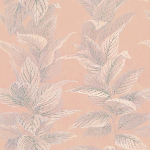 Pastel Palm Wallpaper Sample Swatch