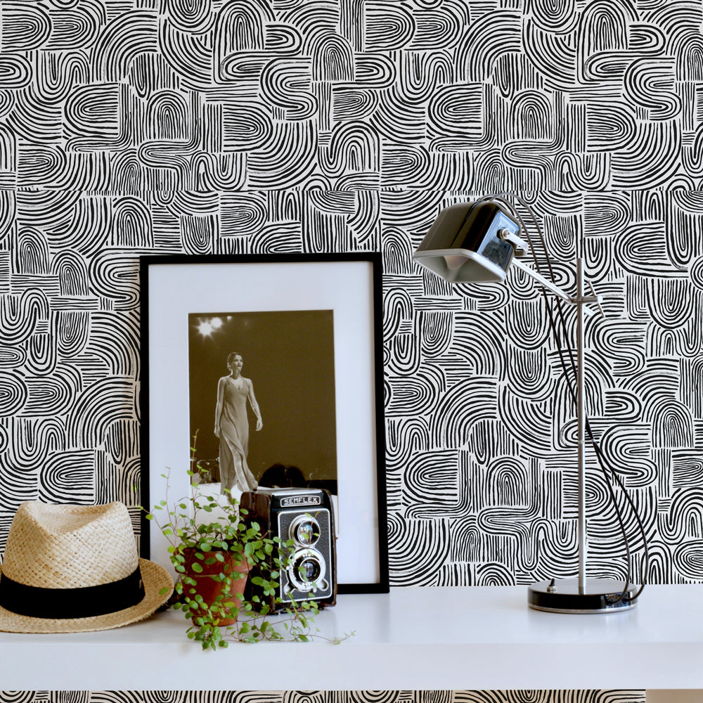 Swell Peel and Stick Wallpaper