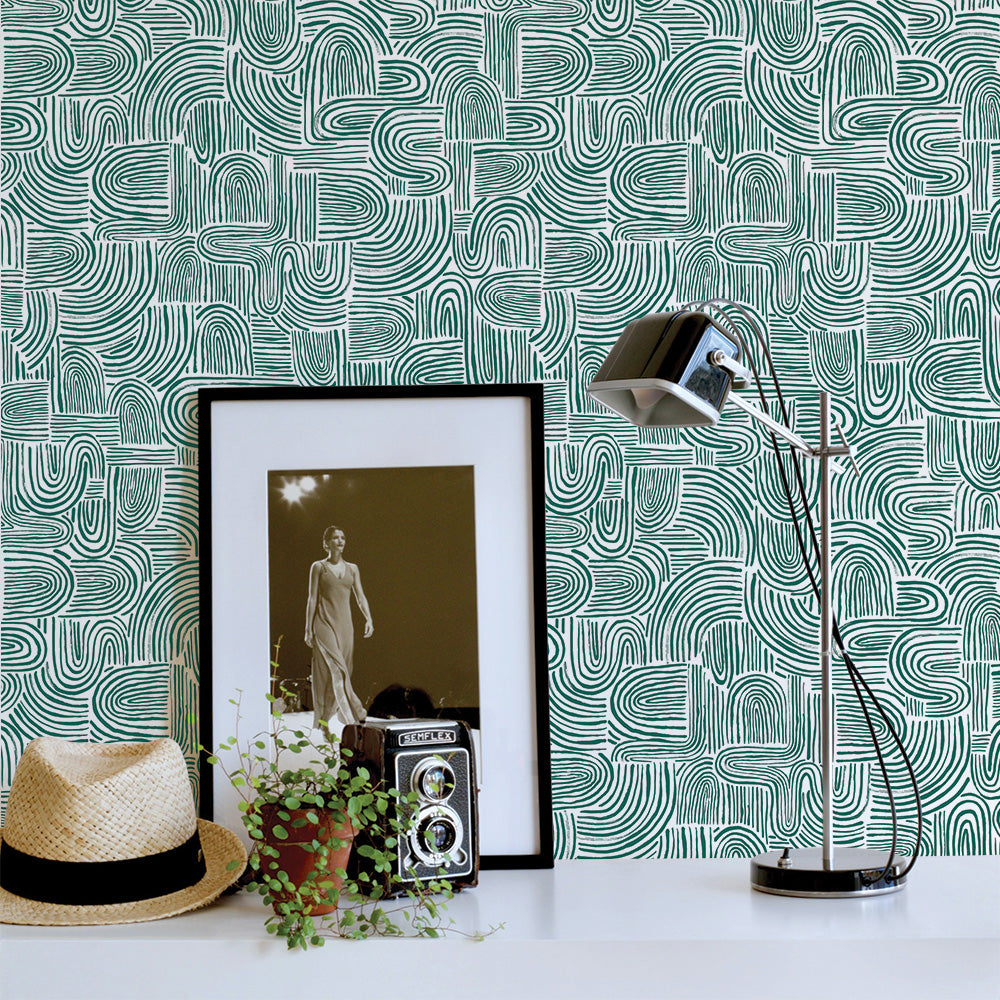 Swell Peel and Stick Wallpaper