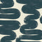 Wiggle Room Wallpaper Sample Swatch  option Blue/Cream Sample