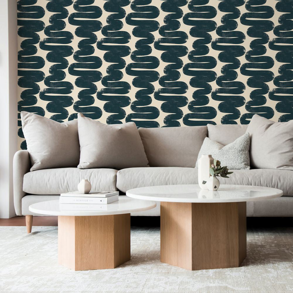 Wiggle Room Peel and Stick Wallpaper