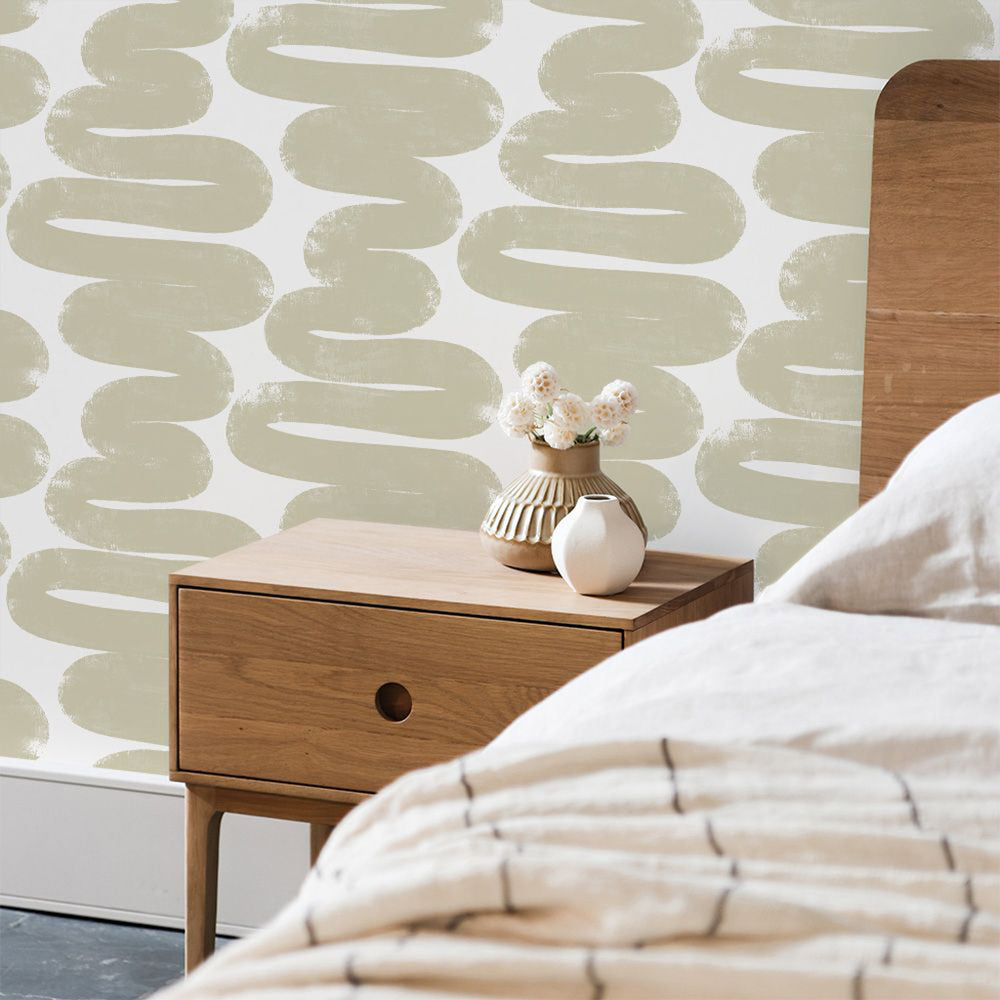 Wiggle Room Peel and Stick Wallpaper