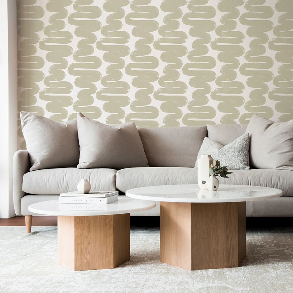 Wiggle Room Peel and Stick Wallpaper