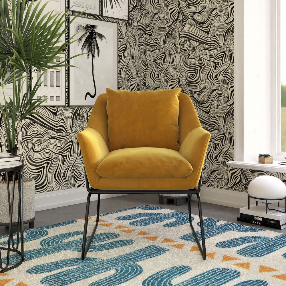 Zebra Marble Peel and Stick Wallpaper