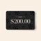 The 2Modern Gift Card  option $200