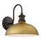 Escudilla Outdoor Wall Light  option Painted Honey Gold