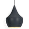 Beat Fat LED Pendant Light  option Black