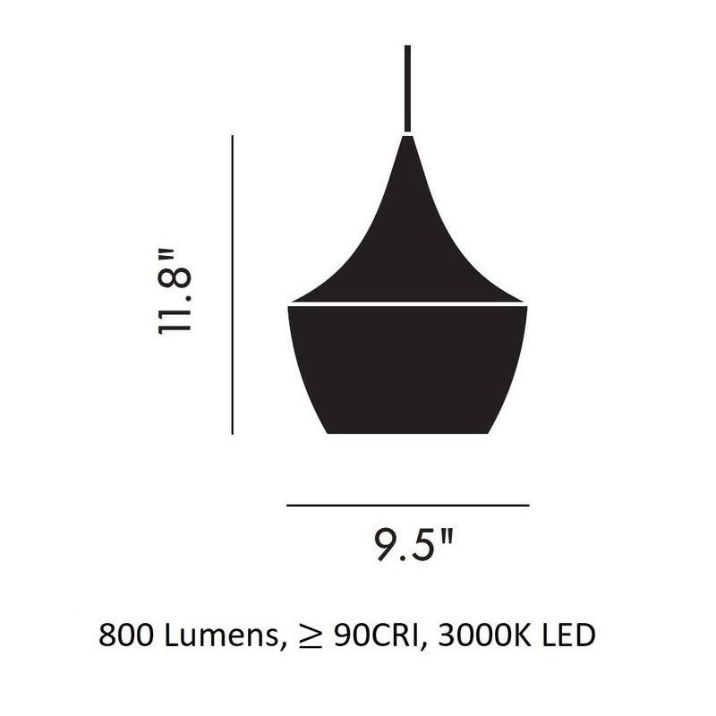 Tom Dixon Beat Fat LED Pendant Light - 2Modern