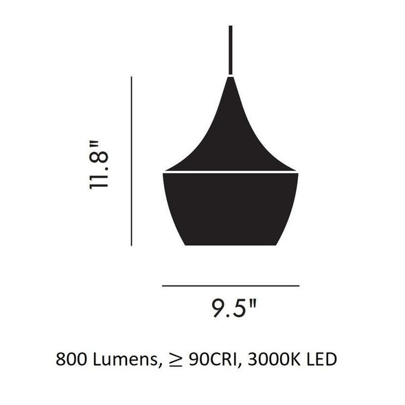 Beat Fat LED Pendant Light