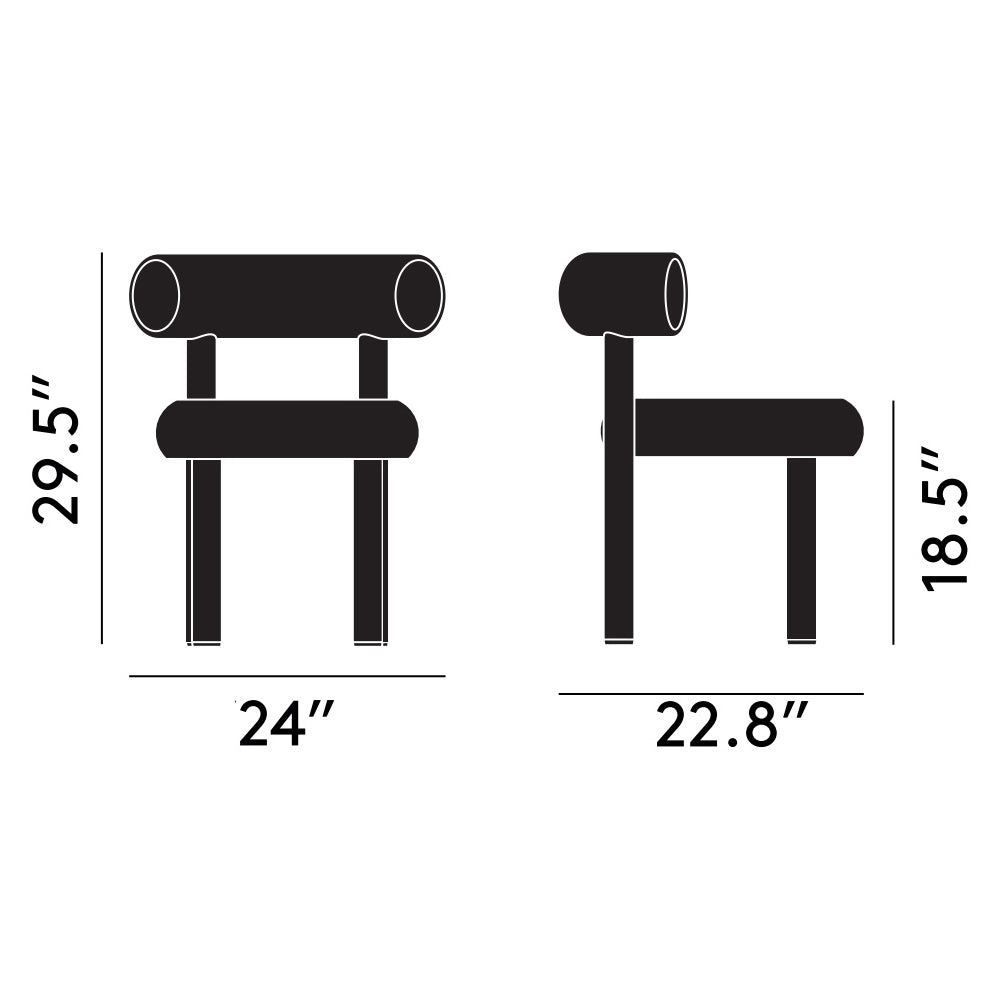 Fat Dining Chair