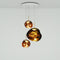 Melt LED Multi-Light Pendant Light  option Gold