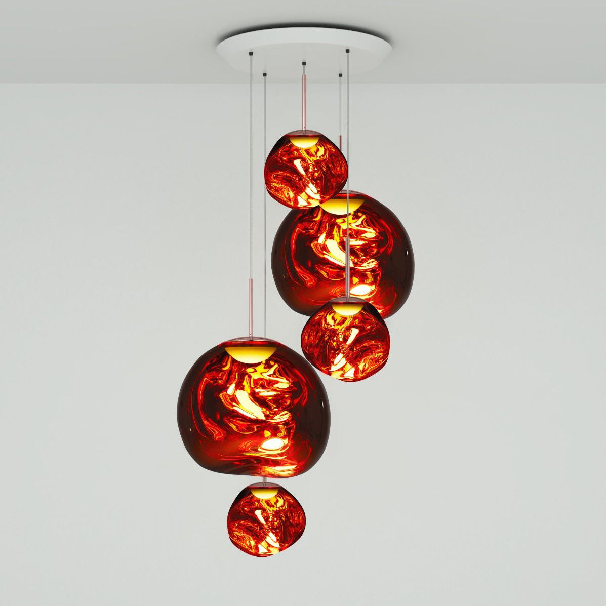 Tom Dixon Melt LED Multi-Light Pendant Light - 2Modern