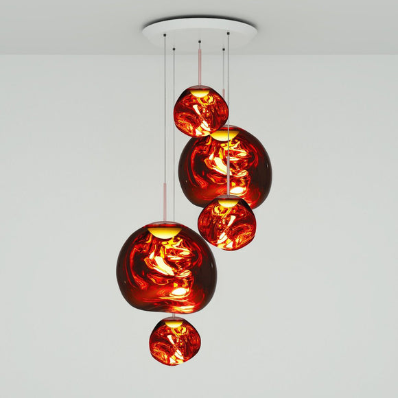 Melt LED Multi-Light Pendant Light