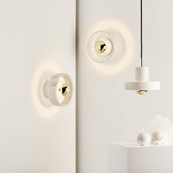 2024年製 Tom Dixon トム・ディクソン STONE MARBLE Stone LED Mini Pendant Light – City Lights SF