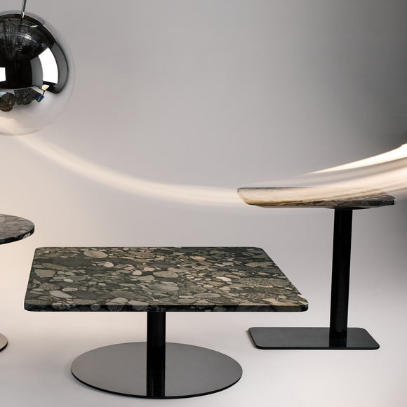 Stone Rectangle Side Table