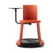 Revo Chair With Castor Base  option Black Writing Tablet