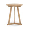 Tripod Side Table  option Oak