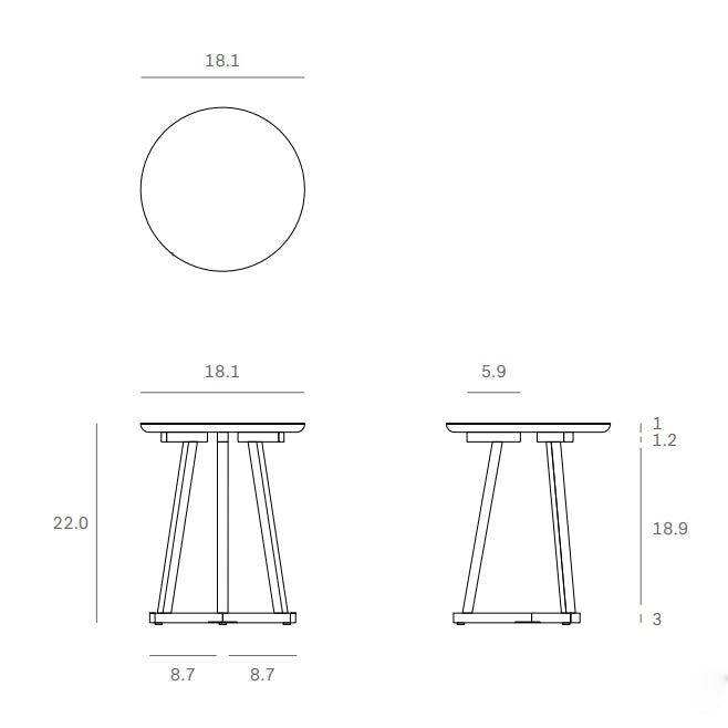 Tripod Side Table