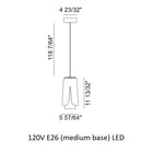 Tulipa Suspension Light