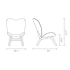 A Conversation Piece Tall Lounge Chair