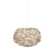 Eos Pendant Light  option Light Brown / White
